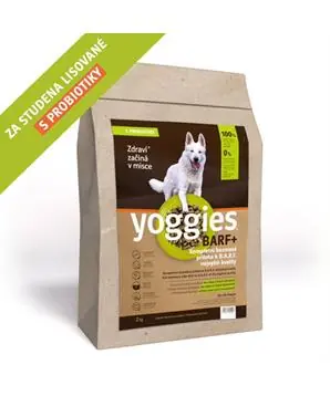 Ověřený BARF+ příloha k syrovému masu, lisovaná za studena Yoggies - 2 kg - 322 Kč