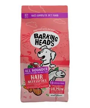 Nová Kolekce BARKING HEADS All Hounder Hair Necessities Salmon - 2kg - 451 Kč