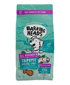 Speciální Cena BARKING HEADS All Hounder Tummy Lovin’ Care Fish - 2kg - 451 Kč