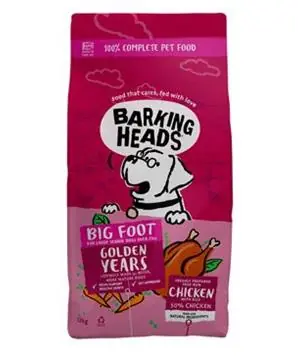 BARKING HEADS Big Foot Golden Years Chicken - 12 kg - 1909 Kč Nízká Cena