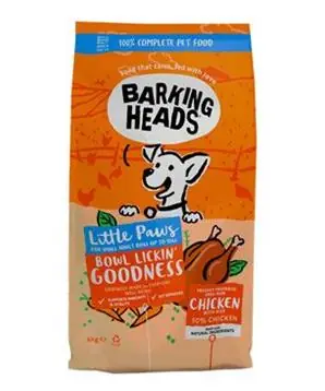 BARKING HEADS Little Paws Bowl Lickin Good Chick - 6 kg - 1194 Kč Novinka