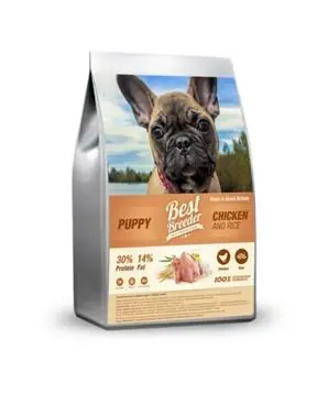 Značkový Best Breeder Puppy Chicken & Rice - 12 kg - 1596 Kč