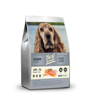 Best Breeder Senior / Light Fish & Rice - 2 kg - 409 Kč Odeslání Ihned