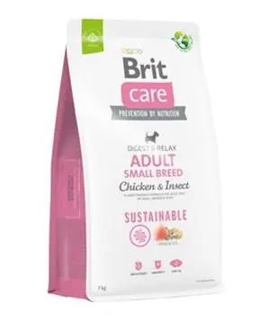 Autentický Brit Care Dog Sustainable Adult Small Breed - 1kg - 132 Kč