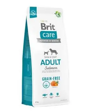 Výprodej Brit Care Grain-free Adult Salmon - 1kg - 150 Kč