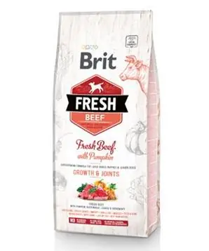 Brit Fresh Beef with Pumpkin Puppy Large Bones & Joints - 2,5 kg - 320 Kč Cenově Výhodný