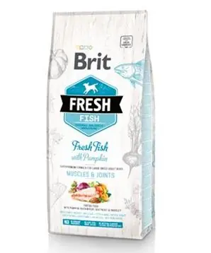 Poslední Šance Brit Fresh Fish with Pumpkin Adult Large Muscles & Joints - 2,5 kg - 320 Kč