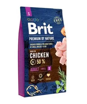 Brit Premium by Nature ADULT S - 1 kg - 112 Kč Rychlé Dodání