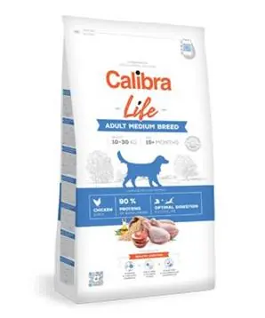Calibra Dog Life Adult Medium Breed Chicken - 12 kg - 946 Kč Omezená Nabídka