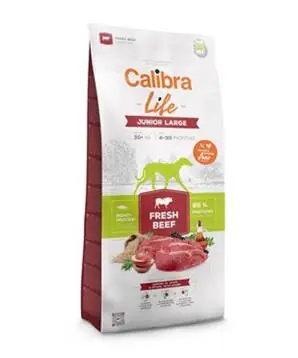 Calibra Dog Life Junior Large Fresh Beef - 2,5kg - 329 Kč Výhodná Nabídka