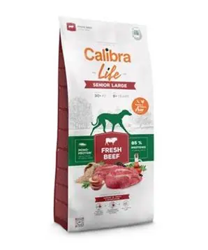 Calibra Dog Life Senior Large Fresh Beef - 2,5kg - 329 Kč Tovární Cena