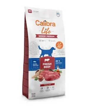 Calibra Dog Life Senior Medium Fresh Beef - 2,5kg - 309 Kč Sleva
