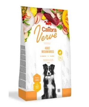 Calibra Dog Verve GF Adult Medium Chicken&Duck - 2 kg - 340 Kč Aktuální