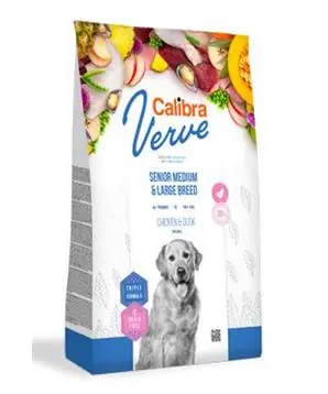 Calibra Dog Verve GF Senior M&L Chicken&Duck - 2 kg - 315 Kč Poslední Šance