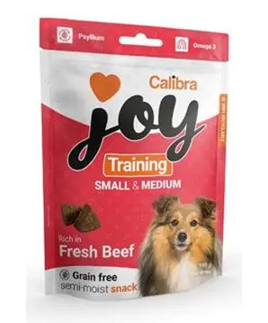 Finální Výprodej Calibra Joy Dog Training S&M Beef - 150 g - 60 Kč