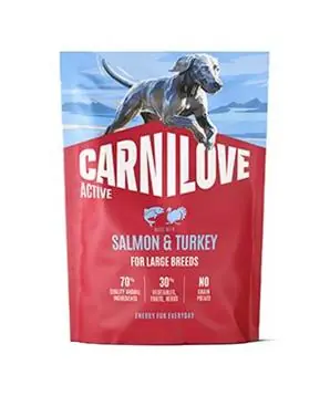 Carnilove Dog Active Dry Salmon&Turkey Adult LB - 1,5kg - 332 Kč Sezónní Sleva