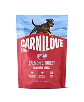 Carnilove Dog Active Dry Salmon&Turkey Adult SB - 1,5kg - 332 Kč Poslední Šance