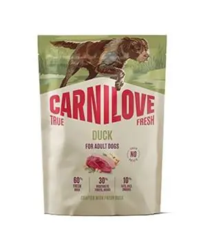 Carnilove Dog True Fresh Dry Duck Adult AllBreed - 1,5kg - 355 Kč Nakupujte Hned