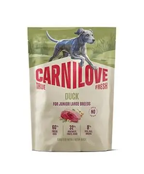 Bezpečná Platba Carnilove Dog True Fresh Dry Duck Junior LB - 1,5kg - 355 Kč