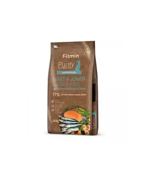 Bezpečná Platba Fitmin Purity GF Adult&Junior Fish menu krmivo pro psy - 12 kg - 1749 Kč