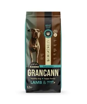 Originální Grancann Lamb & Hemp seeds Adult small & medium breeds - 3 kg - 599 Kč