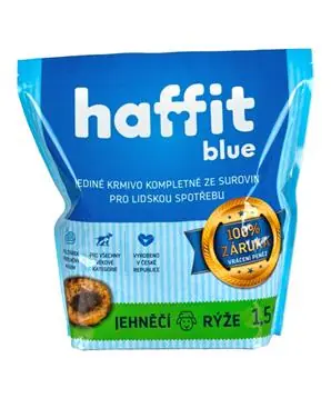 Haffit Blue - Jehněčí & Rýže - 1,5 kg - 495 Kč Vysoce Kvalitní
