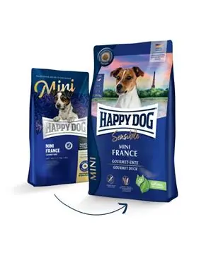Kup Teď HAPPY DOG MINI SENSIBLE FRANCE - 4 kg - 597 Kč