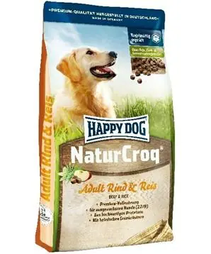 HAPPY DOG Natur Croq Rind&Rice - 15 kg - 965 Kč Výhodná Nabídka