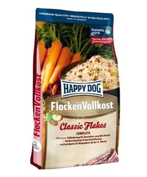 Happy Dog Premium Flocken Vollkost - 10 kg - 789 Kč Rychlé Dodání