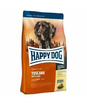 Nejprodávanější HAPPY DOG Supreme Sensible Toscana - 4 kg - 503 Kč