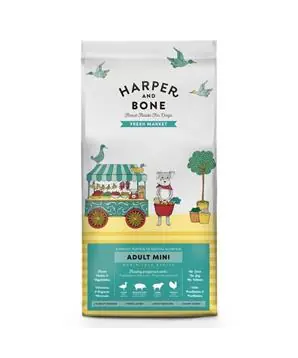 Omezená Nabídka Harper and Bone Dog Adult Mini čerstvé z trhu - 2 kg - 280 Kč