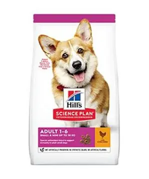 Hill‘s Can. SP Adult Small&Mini Chicken - 1,5 kg - 271 Kč Finální Výprodej