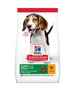 Hill‘s Can. SP Puppy Medium Chicken - 2,5 kg - 340 Kč Kup Teď