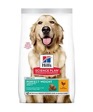 Hill’s Can.Dry SP Perf.Weight Adult Large Chicken - 12 kg - 1942 Kč Časově Omezené