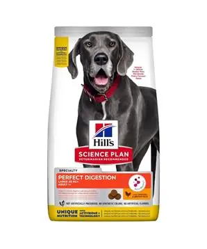 Rychlé Dodání Hill’s Can.Dry SP Perfect Digestion Large Breed - 14 kg - 2211 Kč
