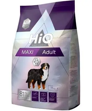 Ověřený HiQ Dog Dry Adult Maxi - 11 kg - 1349 Kč