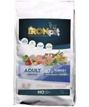 IRONpet Dog Adult Medium Turkey (Krůta) - 12 kg - 958 Kč Rychlé Dodání