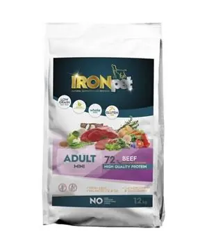 Finální Výprodej IRONpet Dog Mini Adult Beef (Hovězí) - 1,5 kg - 204 Kč