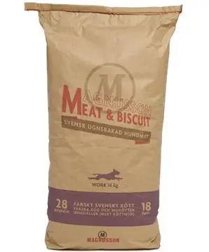 Finální Výprodej Magnusson meat&biscuit WORK - 14 kg - 1625 Kč