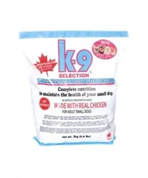 Finální Výprodej K-9 SELECTION Maintenance Small Breed Formula - 1 kg - 139 Kč