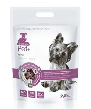 Krmivo Pet+ 3v1 pes MINI Adult - 2,8 kg - 339 Kč Levný