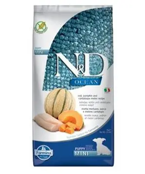 N&D OCEAN DOG Puppy Mini Codfish & Pumpkin & Melon - 800 g - 325 Kč Víkendová Akce