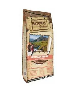 Cenová Bomba Natural Greatness Optimum Recipe Large Breed/krůta,kuře - 15 kg - 1210 Kč
