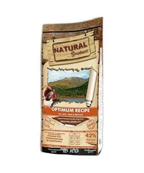 Cenově Výhodný Natural Greatness Optimum Recipe Mini,Medium/krůta,kuře - 15 kg - 1098 Kč