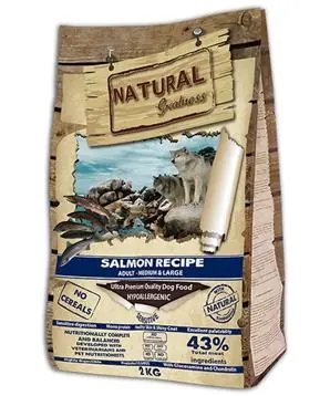 Natural Greatness Salmon Recipe Medium,Large /losos - 2 kg - 319 Kč Dokud Zásoby Vydrží