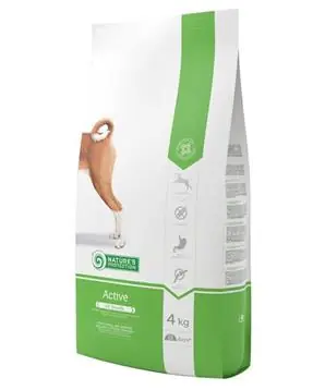 Sleva Nature’s Protection Dog Dry Active - 4 kg - 574 Kč