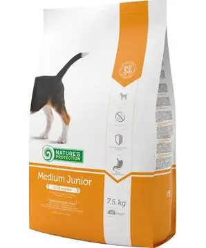 Horká Nabídka Nature’s Protection Dog Dry Junior Medium - 500 g - 90 Kč