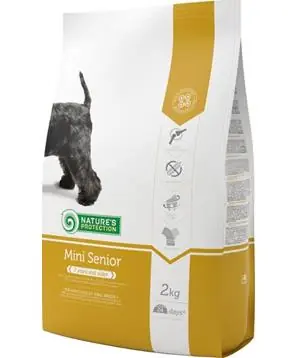 Nature’s Protection Dog Dry Senior Mini - 2 kg - 377 Kč Super Cena