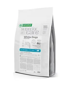 Značkový Nature’s Protection Superior Care Dog Dry White Dogs Grain Free White Fish - 4 kg - 819 Kč