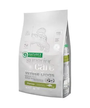 Nature‘s Protection Superior Care Dog Dry White Dogs Junior Small Breeds Grain Free White Fish - 1,5 kg - 339 Kč Must-Have